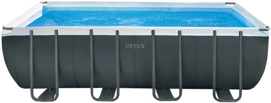 piscina desmontable tubular pvc rectangular intex 549x274x132 cm